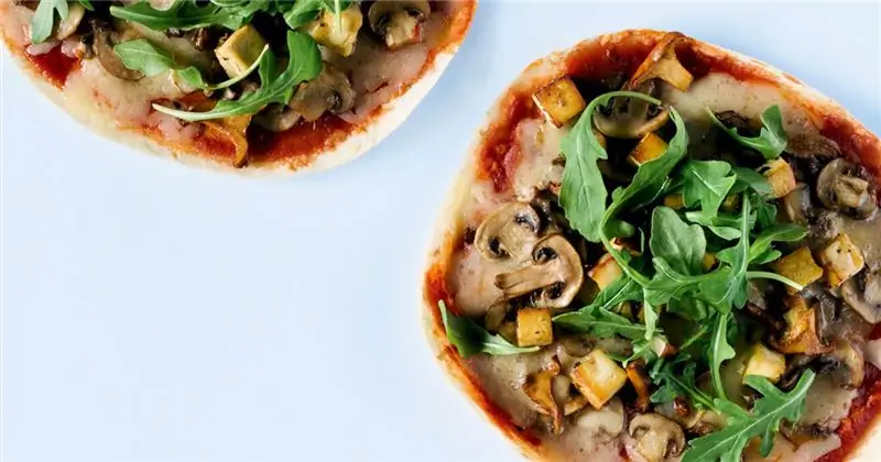 Экспресс-пицца с грибами - foodlavie