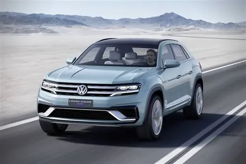 Концепт Volkswagen Cross Coupe GTE