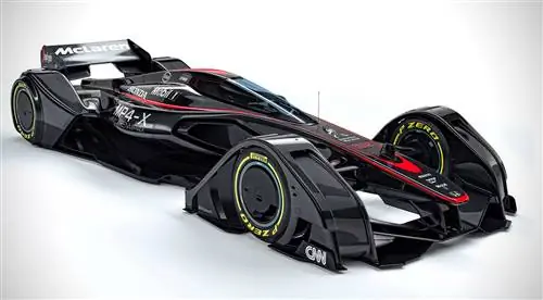Концепт McLaren MP4-X Formula One