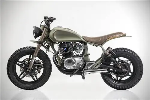 Honda CM400 Alligator от Matteucci Garage