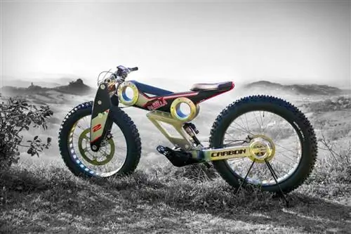 Carbon E-Bike от Moto Parilla