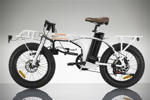 Электрический складной толстый велосипед RadMini