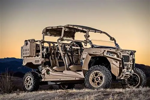 Военный квадроцикл Polaris Defense Turbo Diesel MRZR-D