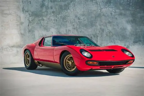 Аукционный блок: 1972 Lamborghini Miura SV