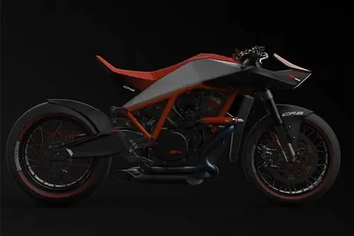 Концепт супербайка KTM CR8
