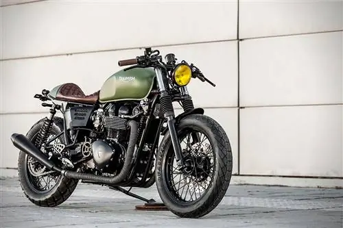 Triumph Thruxton Lady Speed от Macco Motors