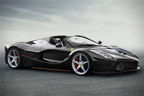 Ferrari LaFerrari с открытым верхом