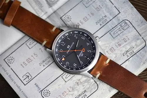 Дуб & Часы Oscar Sandford GMT