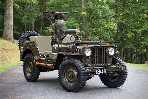 Джип Willys M38 1951 года выпуска