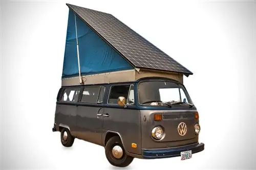 Volkswagen Camper Van на солнечных батареях