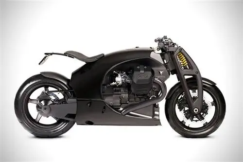 Moto Guzzi GT из углеродного волокна от Renard Motorcycles