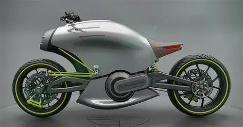Концепт электрического мотоцикла Porsche 618
