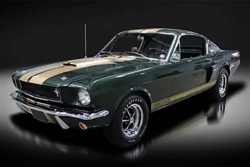 Блок аукциона: 1966 Shelby GT350-H Fastback