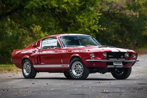 Блок аукциона: 1967 Shelby GT500 Fastback