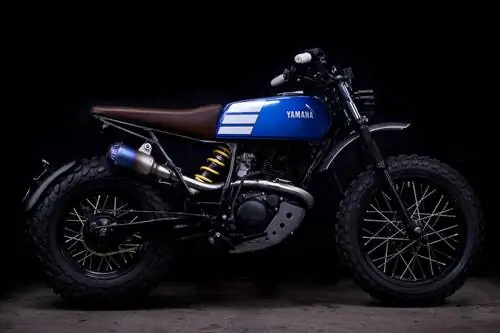 1989 Yamaha TW200 &8220; Тонка&8221; Автор: Lanesplitter Garage