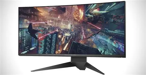 Изогнутый игровой монитор Alienware 34