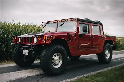 Полностью электрический Hummer Kreisel H1