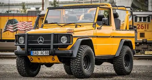 Блок аукциона: 1990 Mercedes-Benz Wolf 250GD