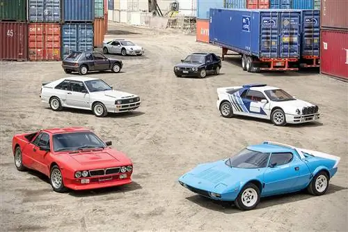 Блок аукциона: коллекция раллийных автомобилей группы B