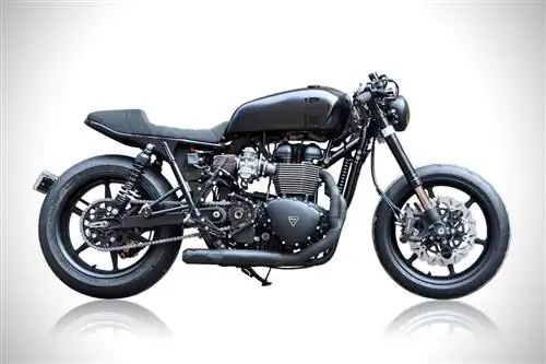 Triumph Bonneville ‘Blak’ Бензин Мотор Ко