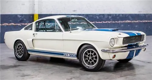 Кэрролл Шелби’s 1966 Ford Shelby Mustang GT350H
