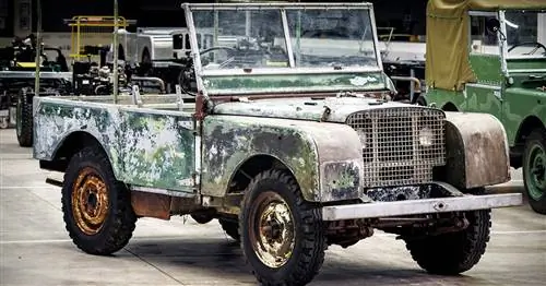 Реставрация прототипа Land Rover Series 1