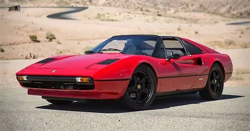Полностью электрический Ferrari 308 GTS Targa 1978 года выпуска