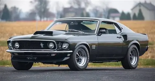 Блок аукциона: 1969 Ford Mustang Boss 429 Fastback