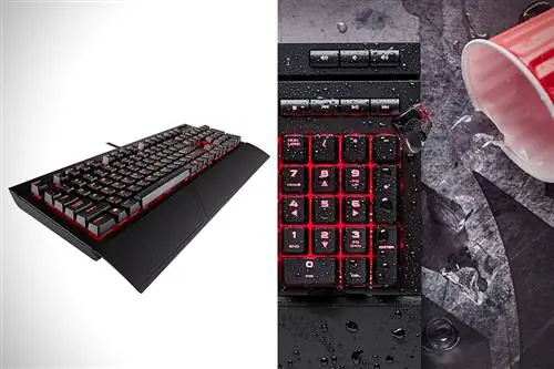 Влагозащищенная игровая клавиатура Corsair K68