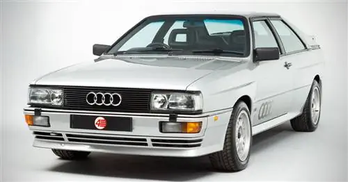 Аукционный блок: 1990 Audi RR Quattro 20V