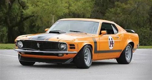 Блок аукциона: 1970 Ford Mustang Boss 302