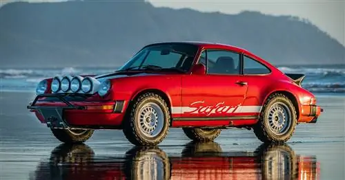 Аукционный блок: Porsche 911SC Safari 1983 г