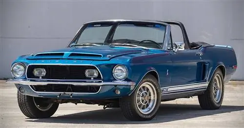 Аукционный блок: 1968 Ford Shelby GT350 Convertible