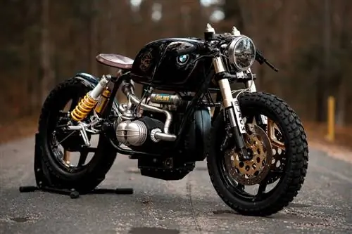 BMW R100 &8220;Черный жеребец&8221; от National Custom Tech