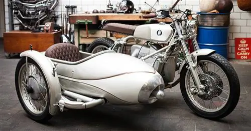 Мотоцикл с коляской BMW R80 от Kingston Custom