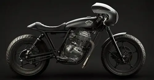 Suzuki GN400 ‘истребитель вампиров’ Тату Мото