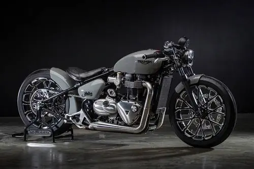 Triumph Bonneville Hardtail от Krugger