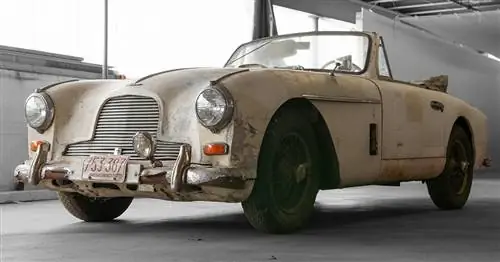 Находка в сарае: Aston Martin DB2/4 Mark II Coupe 1954 года выпуска