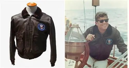 John F. Kennedy’s Кожаный бомбер