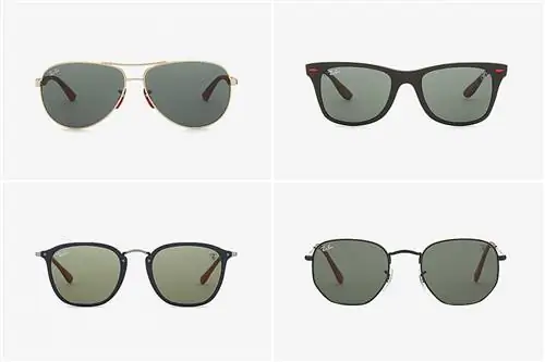 Коллекция солнцезащитных очков Ray-Ban Scuderia Ferrari