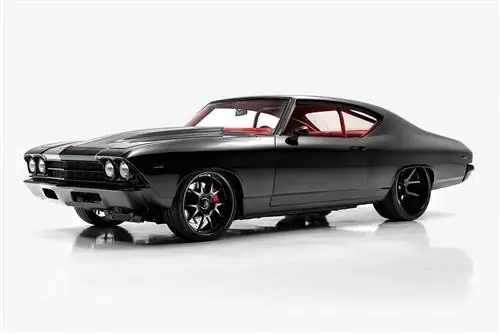 Аукционный блок: Chevrolet Chevelle 1969 года выпуска