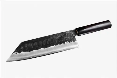 Bunka Черный японский поварской нож