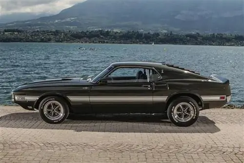 Блок аукциона: Shelby Mustang GT500 1969 года выпуска