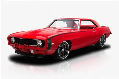 Аукционный блок: Chevrolet Camaro Pro Touring 1969 года выпуска