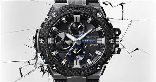 Часы G-Shock GST-B100XA-1A из углеродного волокна