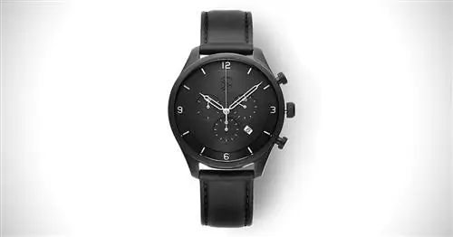 Часы Bolder с хронографом Gunmetal