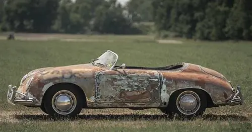 Находка в сарае: 1958 Porsche 356 ‘Super’ Спидстер
