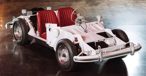 Блок аукциона: учебное шасси Porsche 356A 1956 года выпуска