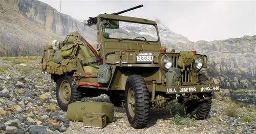 Блок аукциона: джип Willys M38 Корейской войны 1952 года