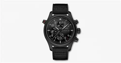 Часы IWC Pilot’s Double Chronograph Top Gun Ceratanium